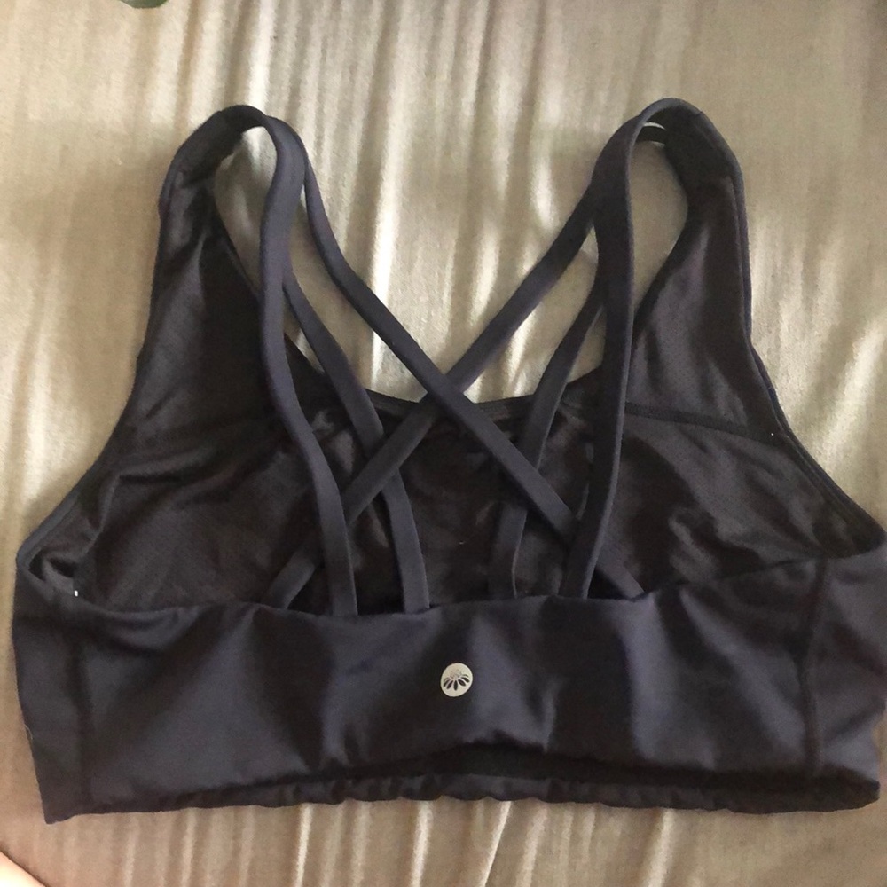 Senita athletics strappy back sports bra